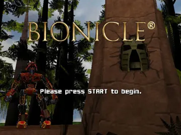 Bionicle (USA) screen shot title